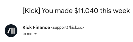 justinmooretfam's tweet image. Ditching Quickbooks for @kickfinance was one of the best decisions I&apos;ve made. Saved me $17,000 last year and now I no longer wanna gouge my eyes out when I think about bookkeeping and tax prep lol.

If you&apos;re a creator, DM me for a special link because for the next 2 weeks, if…