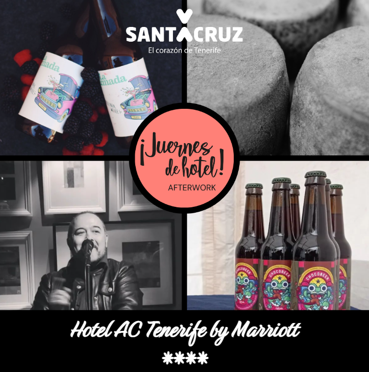👋🏽 Esta semana finalizamos los 'Juernes de hotel'. Nuestras últimas catas de cervezas y #quesoscanarios han colgado el cartel de 'completo'...

Pero, no dejes de pasarte este juernes a disfrutar del monólogo 'Historias de mi vida', con Héctor Blue, a las 20:00.

#soydejuernes
