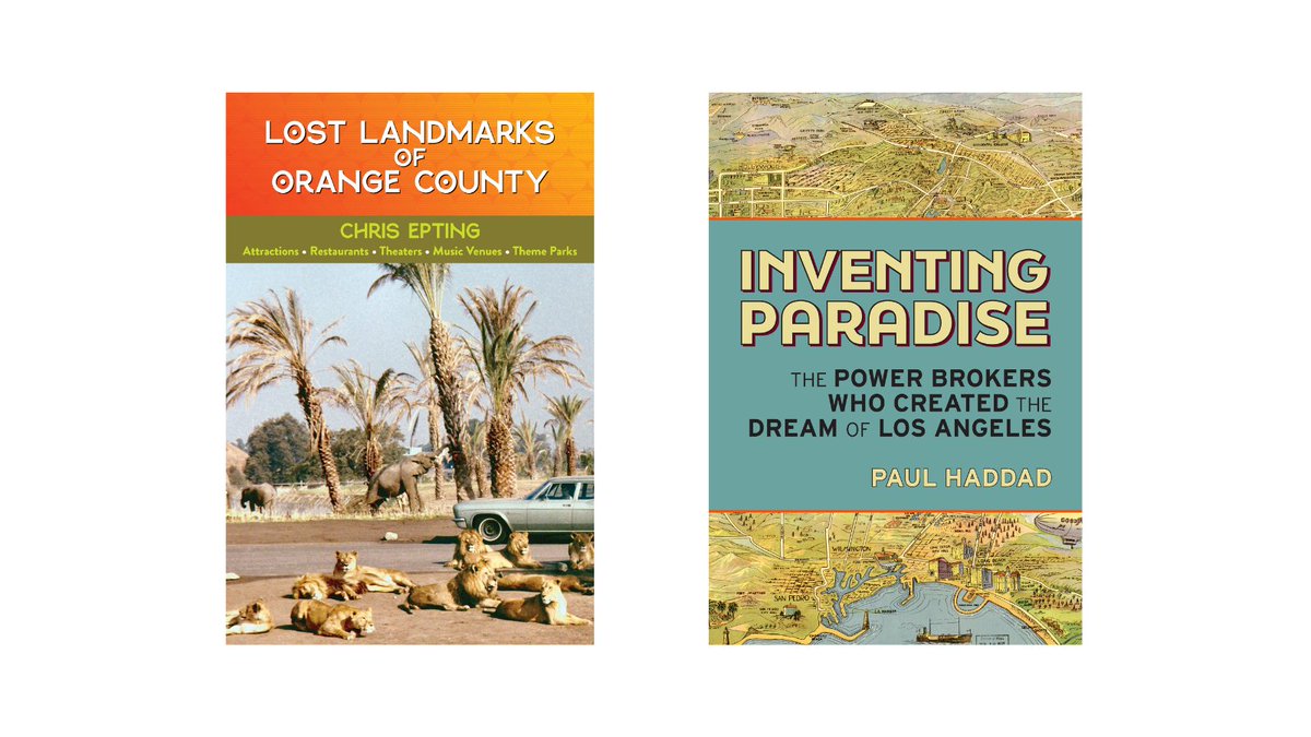 Exploring Southern California this summer? Get to know a little more about its colorful, offbeat, and at times dark past through these two recently published books!
#socal #theoc #lalaland #historybuff #roadtrip <a href="/chrisepting/">Chris Epting</a> <a href="/la_dorkout/">L.A. Dork</a>