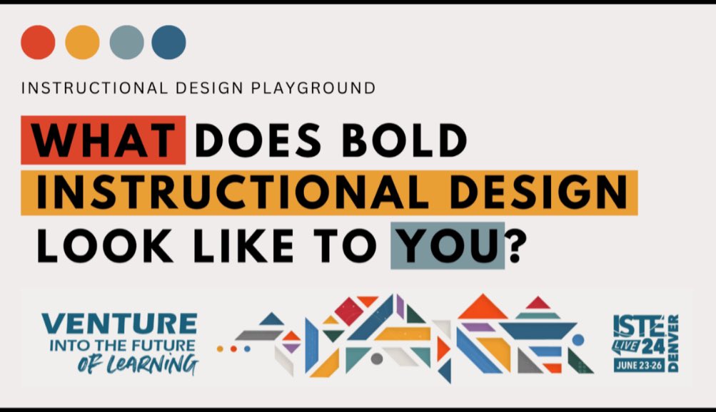 JuliaFliss's tweet photo. What does BOLD instructional design look like to US?

✅ activating mindset shifts
✅ inspiring systemic change
✅ connecting w global community
✅ co-creating solutions
✅ taking action!

SO energized by &amp; grateful to be a part of the #TeachBoldly playground! Go Team Green! 🌄🔥 https://t.co/bU5tKOtjlm