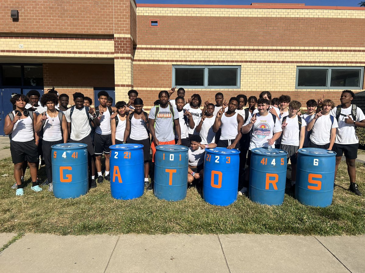 Big thanks to Ms. Kim from Glen Rock, PA for donating 6 rain barrels that were repurposed as technique cans.