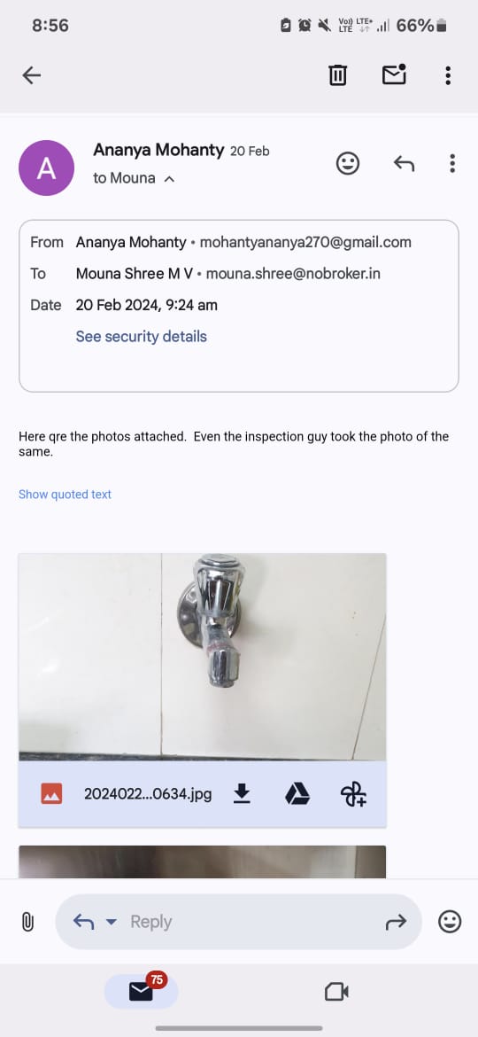 teknasayrahca's tweet photo. @NoBrokerCare @AmitKumarA @NoBrokerCare @nobrokercom 
If being unethical was not enough, you are now feigning ignorance with your reply!

To reiterate, you deducted 20k unethically &amp; settled 60k. On what basis have you deducted this 20k!

We can discuss in detail here. Pics for reference. https://t.co/sf3Tz5SKXM