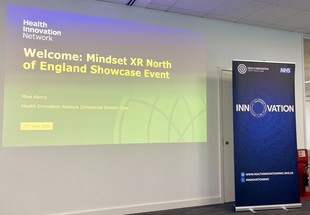 Shilpi (@shilpishobs) on Twitter photo Thrilled to share that our North of England leg of the Mindset-XR Immersive Technology in Mental Health event was a hit! Great to hear about where immersive tech is being applied and hear from the experts in the field. #MindsetXR <a href="/HINSouthLondon/">Health Innovation Network South London</a> <a href="/innovationnwc/">Health Innovation North West Coast</a> Thrilled to share that our North of England leg of the Mindset-XR Immersive Technology in Mental Health event was a hit! Great to hear about where immersive tech is being applied and hear from the experts in the field. #MindsetXR <a href="/HINSouthLondon/">Health Innovation Network South London</a> <a href="/innovationnwc/">Health Innovation North West Coast</a>