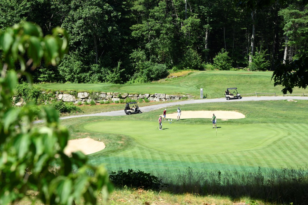 LantheusNews's tweet photo. .@ShakerHills in MA provides scenic views for our Annual Charity Golf Tournament! 🌲⛳️Our golfers are embracing the challenge & the beauty of the course, all while supporting @PCFnews.
#FindFightFollow https://t.co/yEbojXxikp