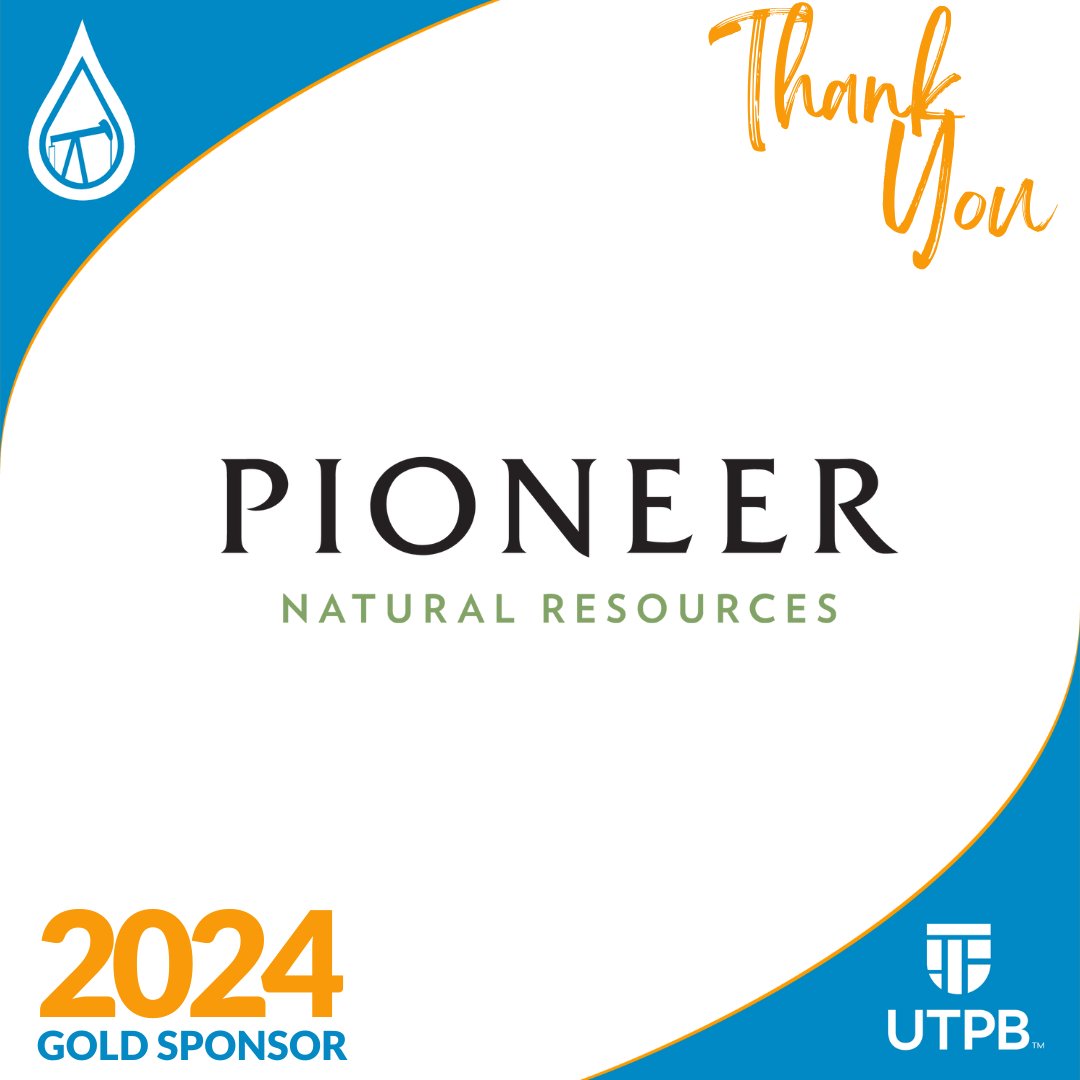 A special thank you to our #GoldSponsor, <a href="/PXDtweets/">Pioneer</a>, for their exceptional support at the 2024 Water In Energy Conference this March! 💧 

#PBWIEC2024 #WaterSolutions #WaterInEnergy #PioneerNaturalResources #ProducedWater #WaterRecycling #Energy #OilandGas