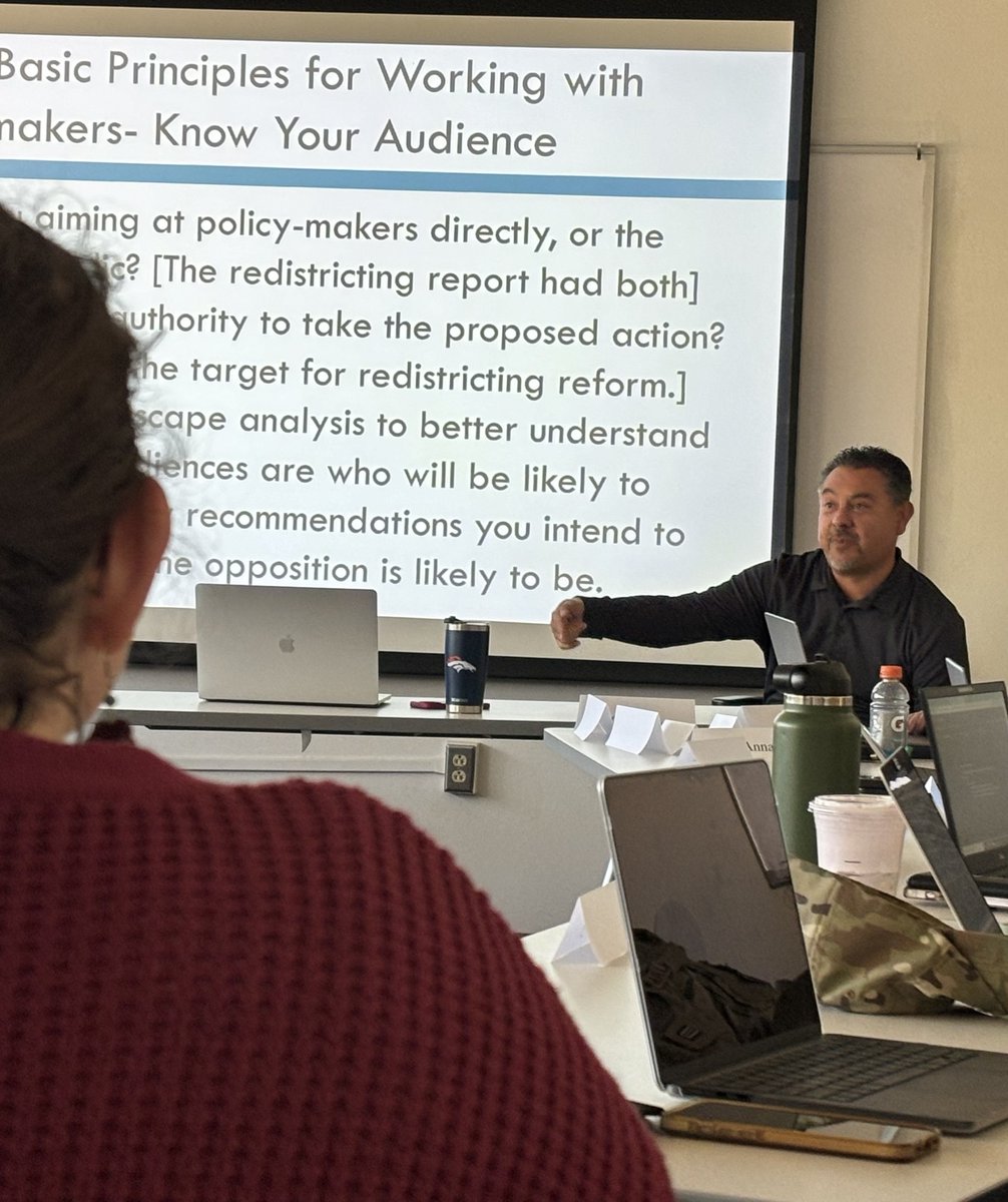 MPP_UNM's tweet photo. It's summer and it's hot. Travel back to the cool spring day in April when Dr. Gabe Sanchez stopped by the Policy Seminar and chatted with the students about his extensive career in policy and what he's learned along the way https://t.co/i4EMCiANEQ https://t.co/jUU9nMdpwj