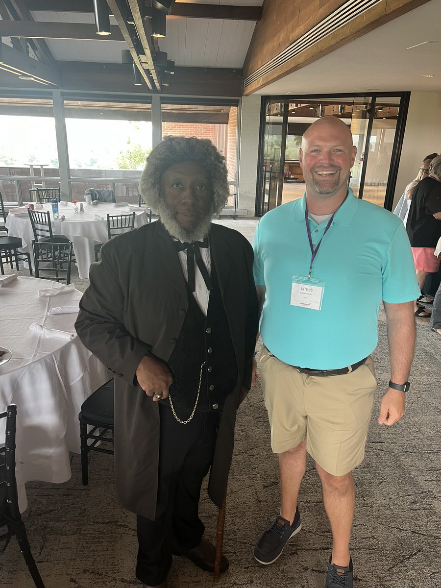 James Lautzenheiser (@j_lautzenheiser) on Twitter photo Had the opportunity to meet & learn from Frederick Douglass this afternoon in Philadelphia. <a href="/foundingforward/">Founding Forward</a> Had the opportunity to meet & learn from Frederick Douglass this afternoon in Philadelphia. <a href="/foundingforward/">Founding Forward</a>