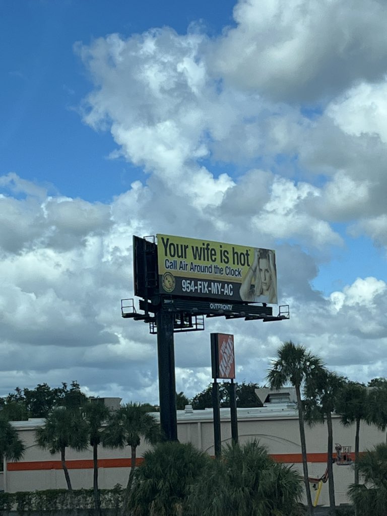My HVAC guys - now this is advertising