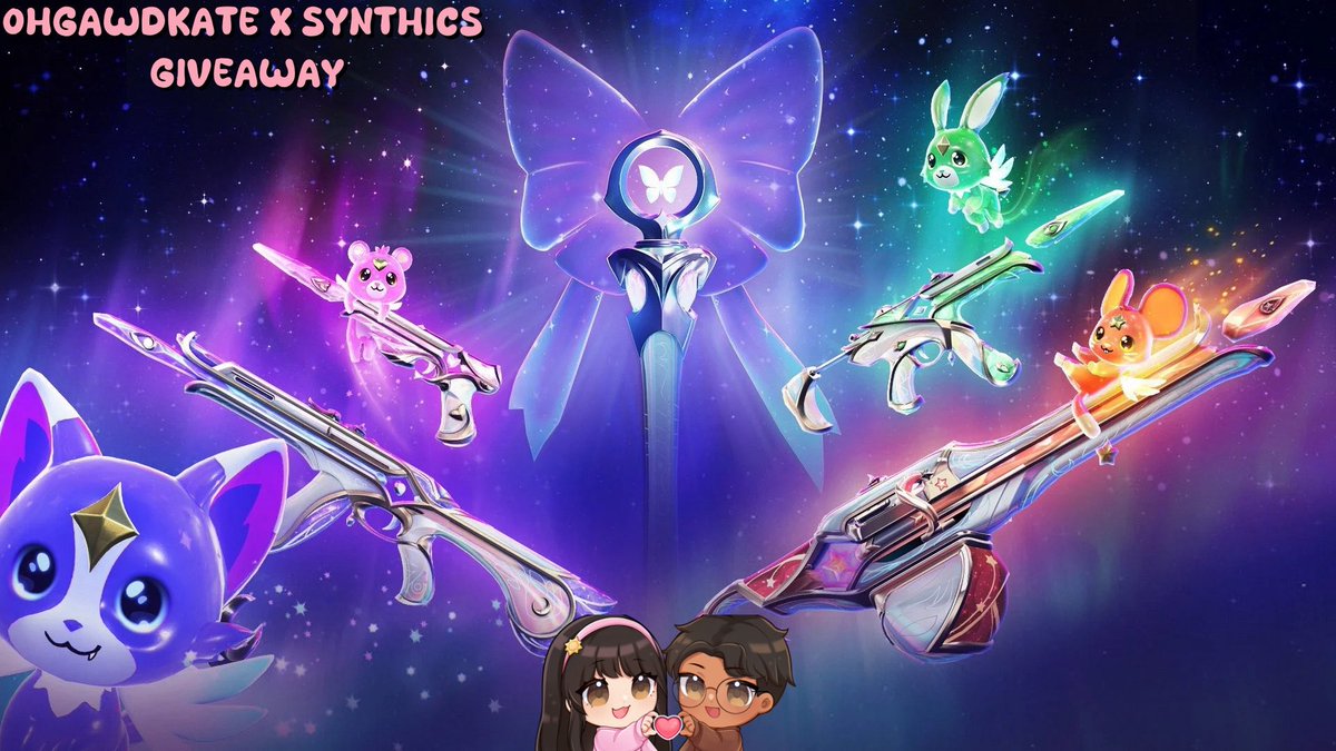 💫🦋 VALORANT EVORI DREAMWINGS BUNDLE GIVEAWAY! 🦋 💫

HOW TO ENTER:

💓FOLLOW US ON TWITTER <a href="/synthics/">Ghost Synthics 🍵</a> <a href="/ohgawdkate/">QoR Ohgawdkate☀️🍉 | CUPID'S CROSSHAIR FEB 21-22💘</a>
🔁LIKE &amp; RETWEET!
✅TAG 2 FRIENDS IN THE COMMENTS!
🌟MUST HAVE PAYPAL!

｡⋆｡˚ ʚïɞ ˚｡⋆｡｡⋆｡˚ ʚïɞ ˚｡⋆｡｡⋆｡˚ ʚïɞ ˚｡⋆｡｡⋆｡˚ ʚïɞ ˚｡⋆｡｡⋆｡˚ ʚïɞ