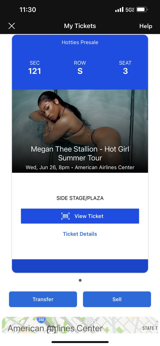 Icvejin's tweet photo. Im selling 1 ticket to Megan for the 26th in Dallas i can’t make it unfortunately:( 
dm if interested, selling for the original price 
#Dallas #Hotgirlsummertour
 #Megan #meganthestallion #TX  #ticket #concert #ticketresale https://t.co/MqaY3WveF4