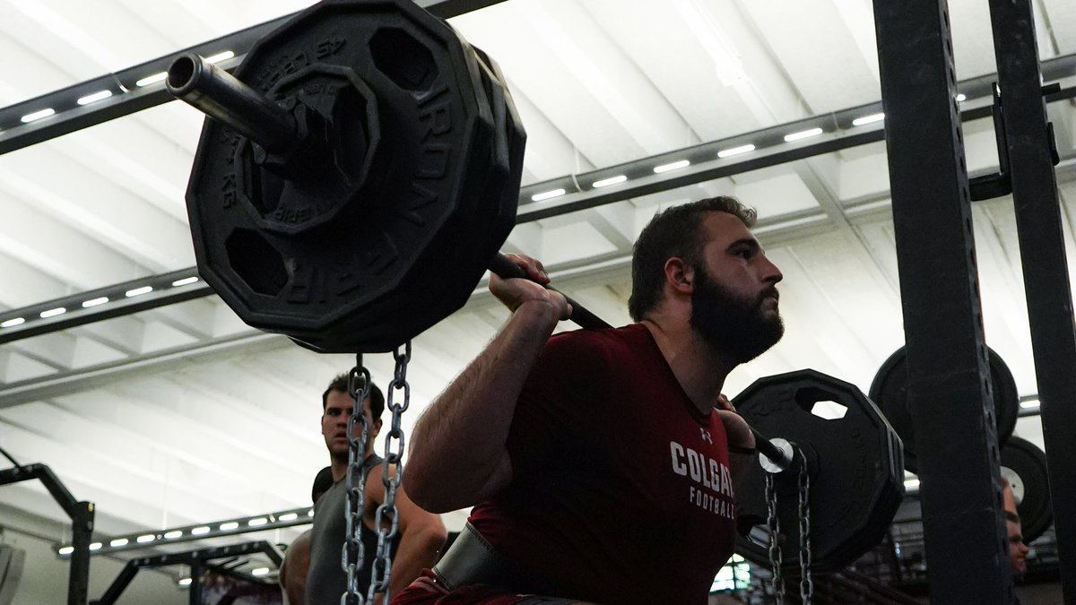 ColgateFB's tweet photo. Win every day 💪📈

#GoGate | #ThreeForTheGate https://t.co/Zq2YaZOzbi
