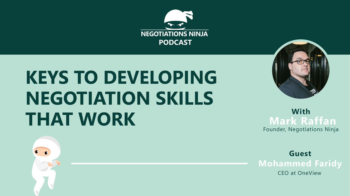 Mark at Negotiations Ninja (@negotiationpod) on Twitter photo Learn Exactly What to Say in a negotiation from <a href="/philmjonesuk/">Phil M Jones</a> in this episode of <a href="/NegotiationPod/">Mark at Negotiations Ninja</a>!
buff.ly/3xxWNS3
#Negotiation #Script #Conversation #Imagination Learn Exactly What to Say in a negotiation from <a href="/philmjonesuk/">Phil M Jones</a> in this episode of <a href="/NegotiationPod/">Mark at Negotiations Ninja</a>!
buff.ly/3xxWNS3
#Negotiation #Script #Conversation #Imagination