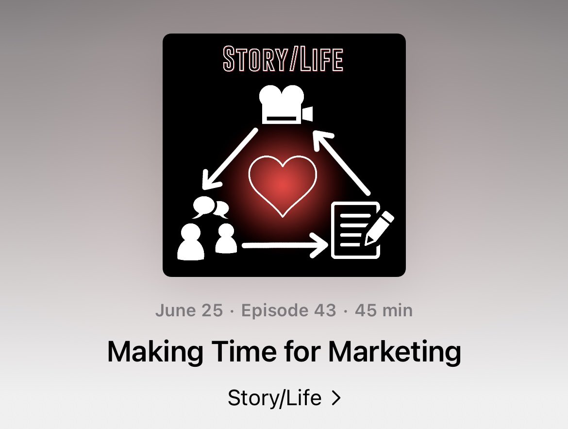 Episode 43 of the “Story/Life” Podcast is now up! Check it out through one of these links…
Apple Podcasts: apple.co/3eDGHwS
Spotify: spoti.fi/3s1PzPQ
Amazon Music: amzn.to/3MzFmUq
…or wherever you get your podcasts. 😊 #filmmaker #podcast <a href="/ClintonCornwell/">Clinton Cornwell</a>