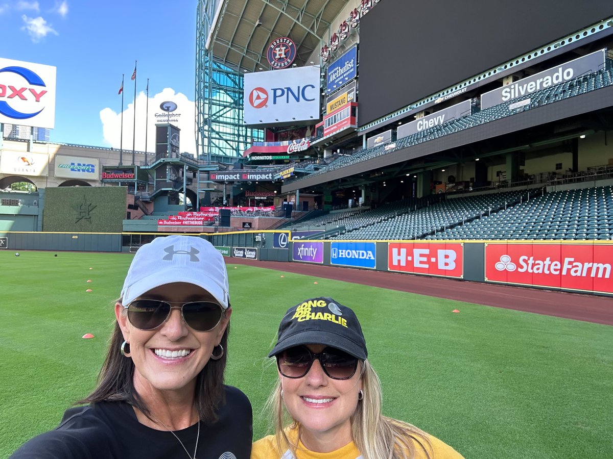 SongforCharlie's tweet photo. π @LauraADidier and Becky Stewart representing @SongforCharlie at the @astros game for the @PBATS #PLAYCampaign! We're spreading awareness to kids about the dangers of fentanyl & counterfeit pills. Let's keep our communities safe and informed! πͺ #JustSayKnow #OnePillCanKill https://t.co/SssgEKfazO