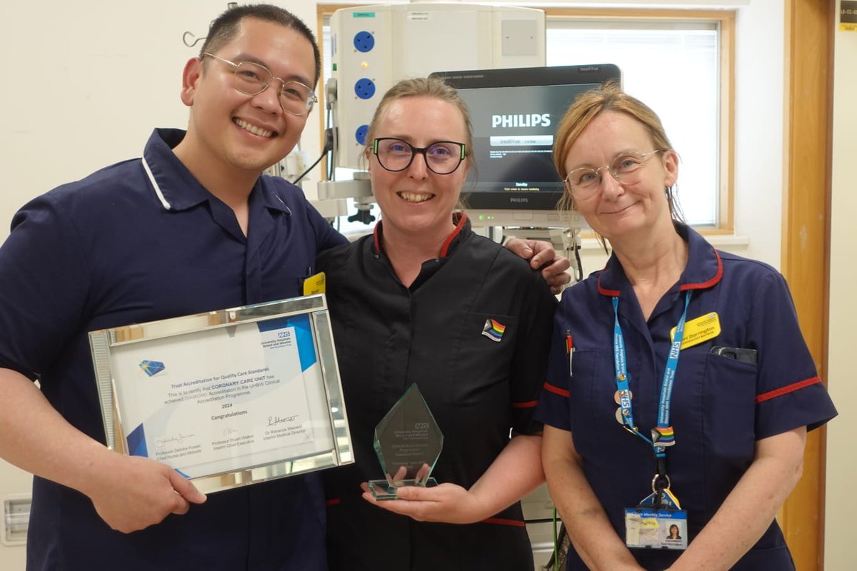 Juliet Neilson (cox) (@coxj2cox) on Twitter photo Congratulations, team CCU who have achieved Diamond Accreditation. Two years sustaining gold standard and completing an A3 improvement project <a href="/uhbwNHS/">University Hospitals Bristol and Weston NHS FT</a> @deirdre_fowler1 <a href="/drstuartwalker/">stuart walker</a> <a href="/jamietcargill1/">Jamie T Cargill RN, RNT MSc FHEA</a> <a href="/Helenbishxp/">Helen bishop</a> <a href="/MrsCrowley01/">Heather Crowley</a> <a href="/_HannahMoore_84/">Hannah Moore</a> Congratulations, team CCU who have achieved Diamond Accreditation. Two years sustaining gold standard and completing an A3 improvement project <a href="/uhbwNHS/">University Hospitals Bristol and Weston NHS FT</a> @deirdre_fowler1 <a href="/drstuartwalker/">stuart walker</a> <a href="/jamietcargill1/">Jamie T Cargill RN, RNT MSc FHEA</a> <a href="/Helenbishxp/">Helen bishop</a> <a href="/MrsCrowley01/">Heather Crowley</a> <a href="/_HannahMoore_84/">Hannah Moore</a>