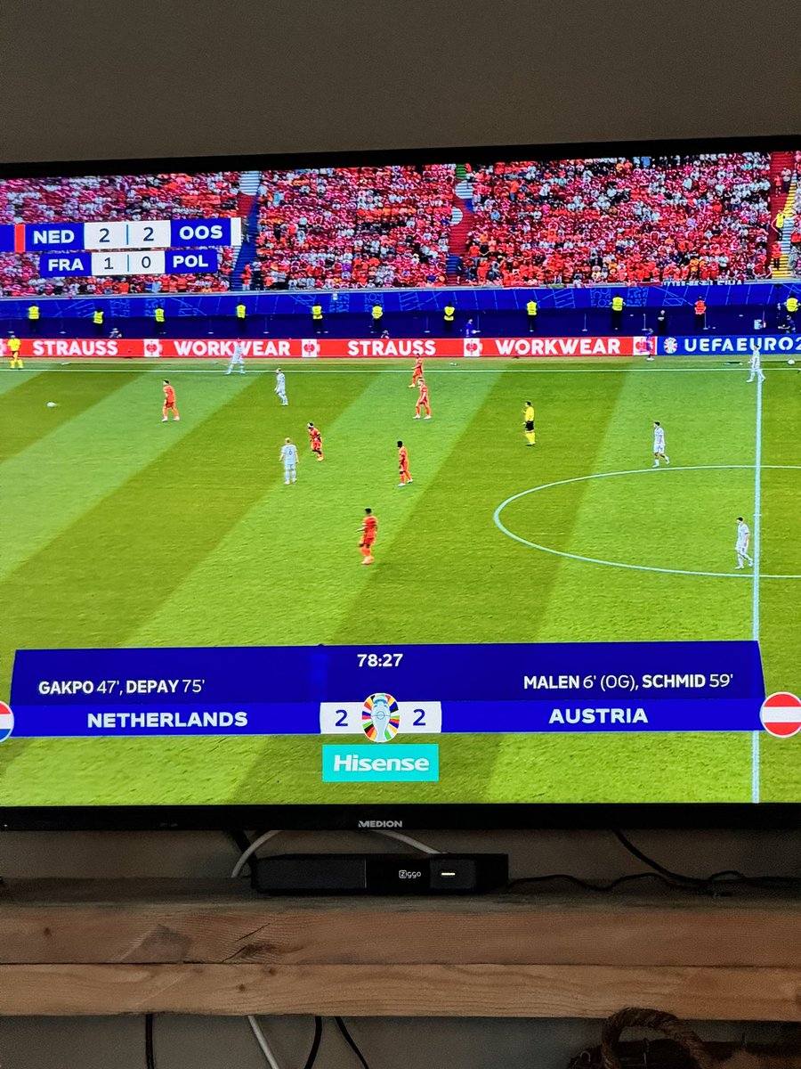 Jaaaaaa en wij zijn er weer #nedoos 2-2 #ek2024 #depay