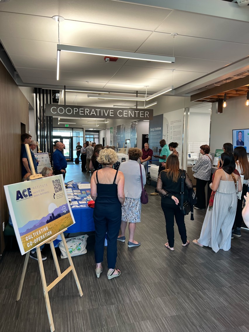 ACEeducators's tweet image. Sneak peek of our #ACEInstitute2024 welcome reception last night at the NDAREC facilities! Our early arrivals had a great time meeting each other and getting a preview of what&apos;s in store for the week. 

#CultivatingCooperation, #BismarckND, #CooperativeEducation