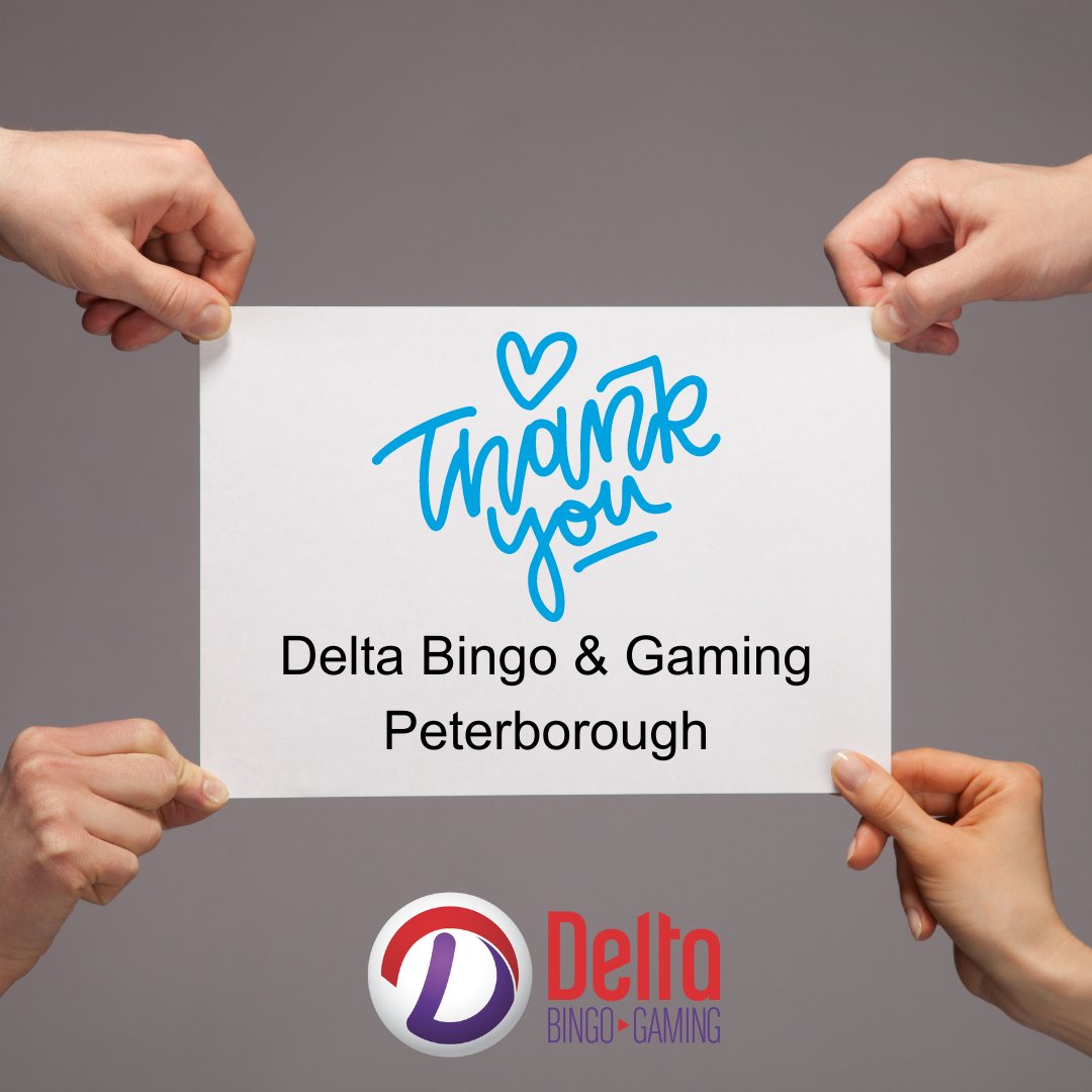 DeafBlind Ontario Services (@deafblindon) on Twitter photo Charitable gaming helps support the important work of charities, like us, across the province!
Thank you <a href="/deltabingo_/">Delta Bingo & Gaming</a> for your support through charitable gaming! Charitable gaming helps support the important work of charities, like us, across the province!
Thank you <a href="/deltabingo_/">Delta Bingo & Gaming</a> for your support through charitable gaming!