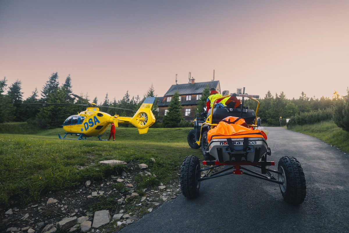 Spolupráce <a href="/zzskhk/">ZZS KHK</a> a <a href="/HorskaC/">HORSKÁ SLUŽBA ČR</a> na hřebenech Krkonoš 💪