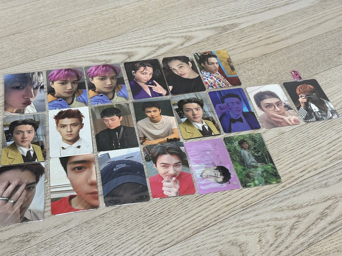 Xsyangdo's tweet photo. 엑소 포카 포토카드 양도합니다
가격을 잘 몰라서 원하는 거 있으시먄 찾아보고 알려 드리겠습니다

exo 시우민 수호 백현 첸 찬열 디오 카이 세훈xiumin suho baekhyun chen chanyeol d.o. kai sehun
photocard poca sell⭕️ https://t.co/dYNFodbqE3