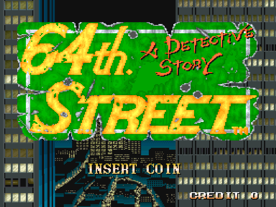 BuscandoElWarp's tweet image. El juego del día: #64thStreet_ADetectiveStory (#Arcade)
Creador: #CPBrain 1991
La organización Legacy ha secuestrado a la hija de un millonario dejando una nota explicando el motivo🙄, no le queda más que pedir ayuda a Rick y Allen que al estilo "Final Fight" parten a su rescate.