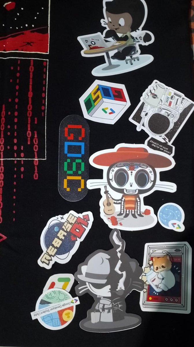 Swags update:🚀

Much awaited <a href="/Rebase_01/">Rebase-01</a> winning swags are here!
Many many thanks to <a href="/ame_1525/">Oindrila</a> and <a href="/gdsciiitkalyani/">GDG On Campus - IIIT Kalyani</a> for such amazing goodies!🫶🏻

#hackathon #rebase01