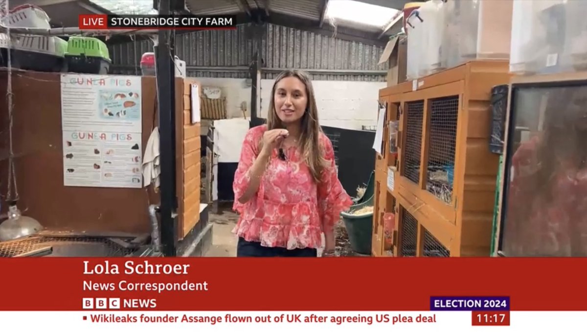 Spent the day speaking to 18-27 year olds about the general election. Oh and managed to sneak in a trip to the city farm! #generalelection #bbcnews