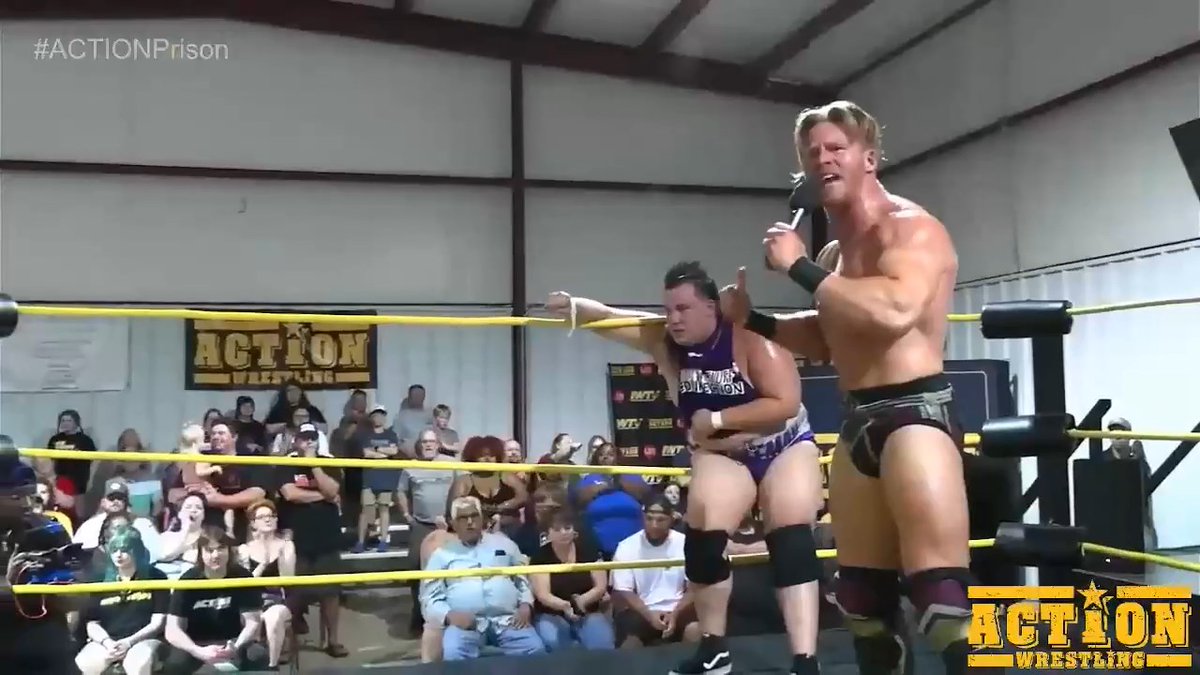 metal0515's tweet photo. Sean Legacy it has been a while. He's still full of energy and he's amazing, hope you come back to NOAH -From Action Wrestling #ACTIONPrison https://t.co/bou4hj3Jna