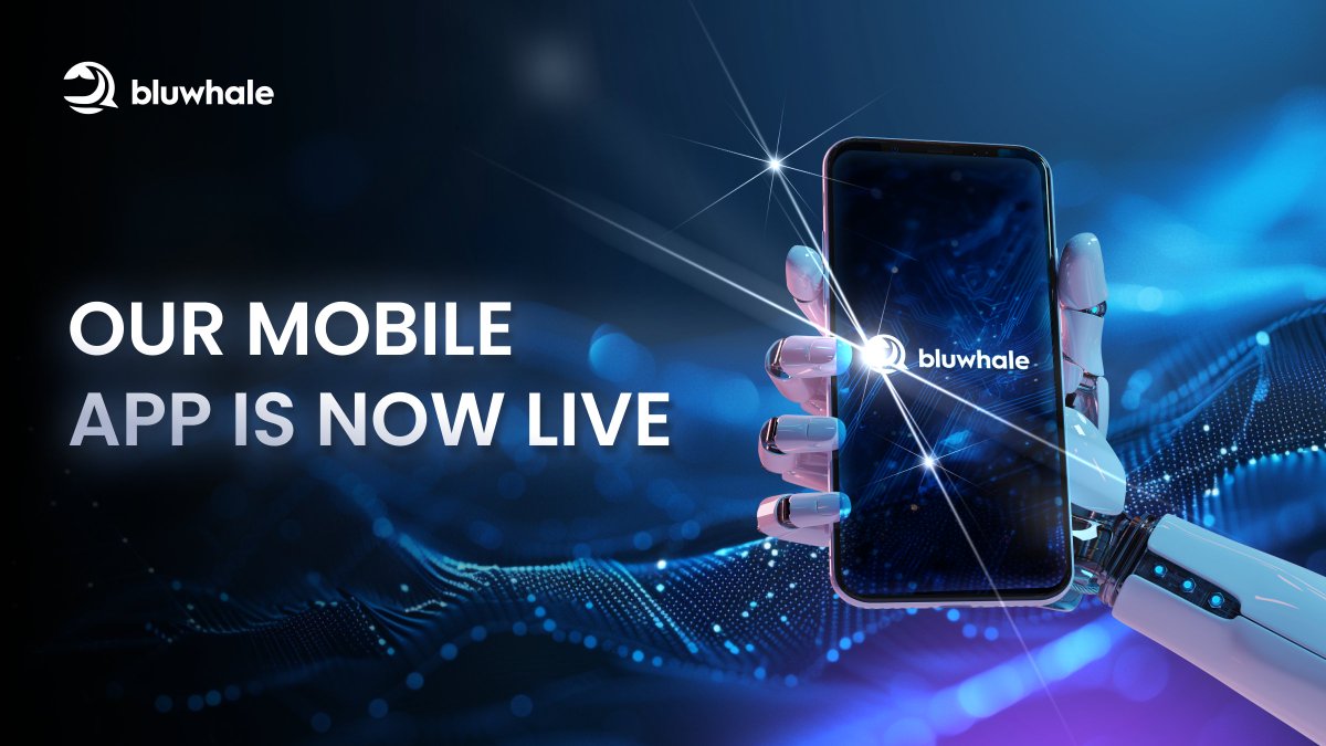 bluwhaleai's tweet image. The Bluwhale Mobile App is Now Live! 🚀📲

You can now access our platform directly through our mobile app, which includes all of its features such as:

⚡️Discover your wallet insights
⚡️Monetize your digital footprint
⚡️Send on-chain messages
⚡️Connect with projects and users…