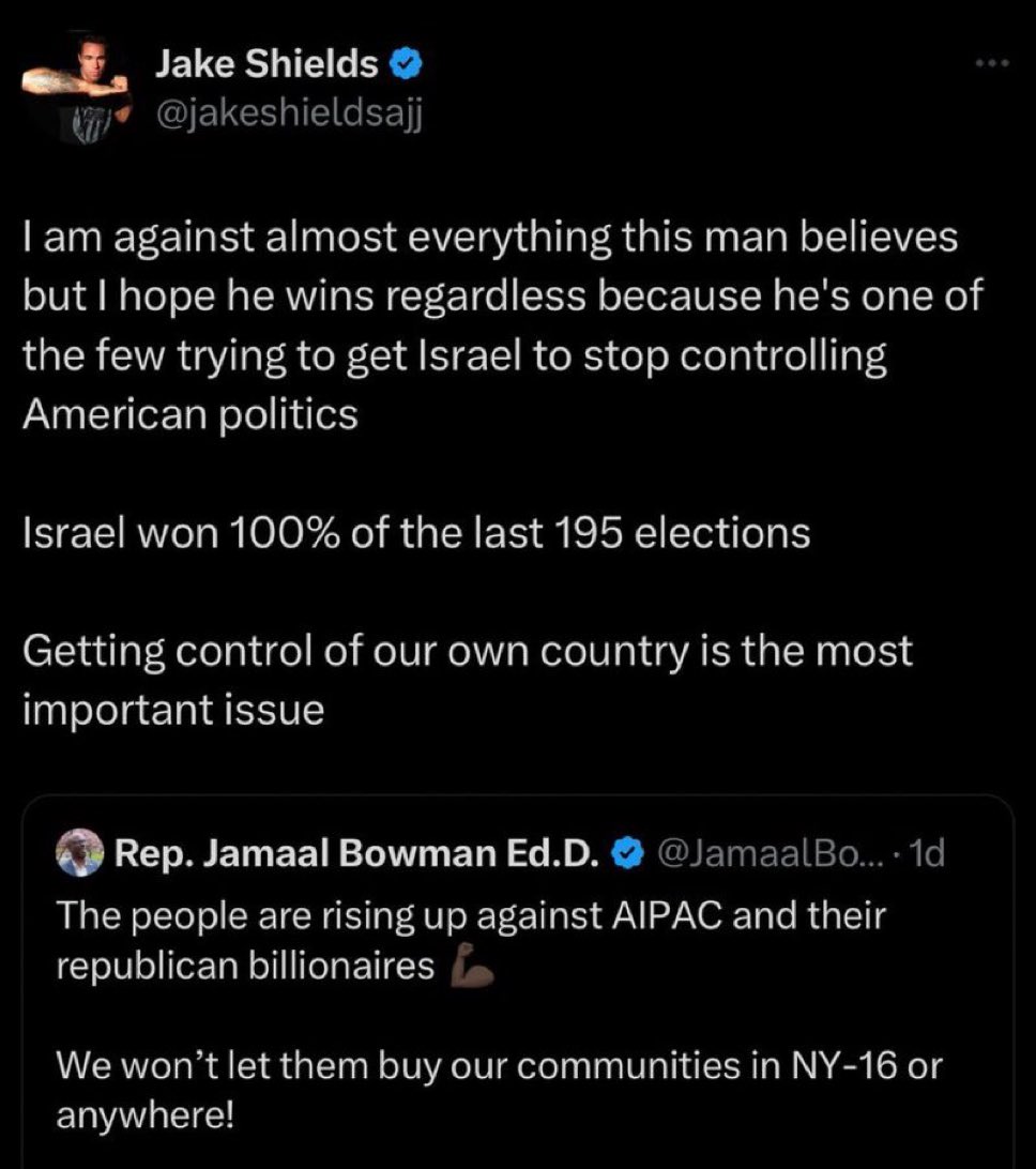 MarinaMedvin's tweet image. When your #1 political issue is Jew-hatred, this happens.