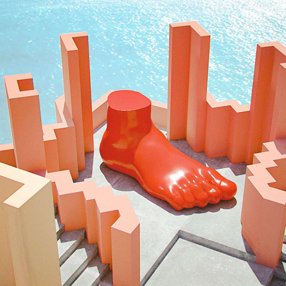 What if… instead of post modernism…. We called it freak modernism and we sucked the Gaetano Pesce Up 7 chair’s toes 🤔🤔🤔