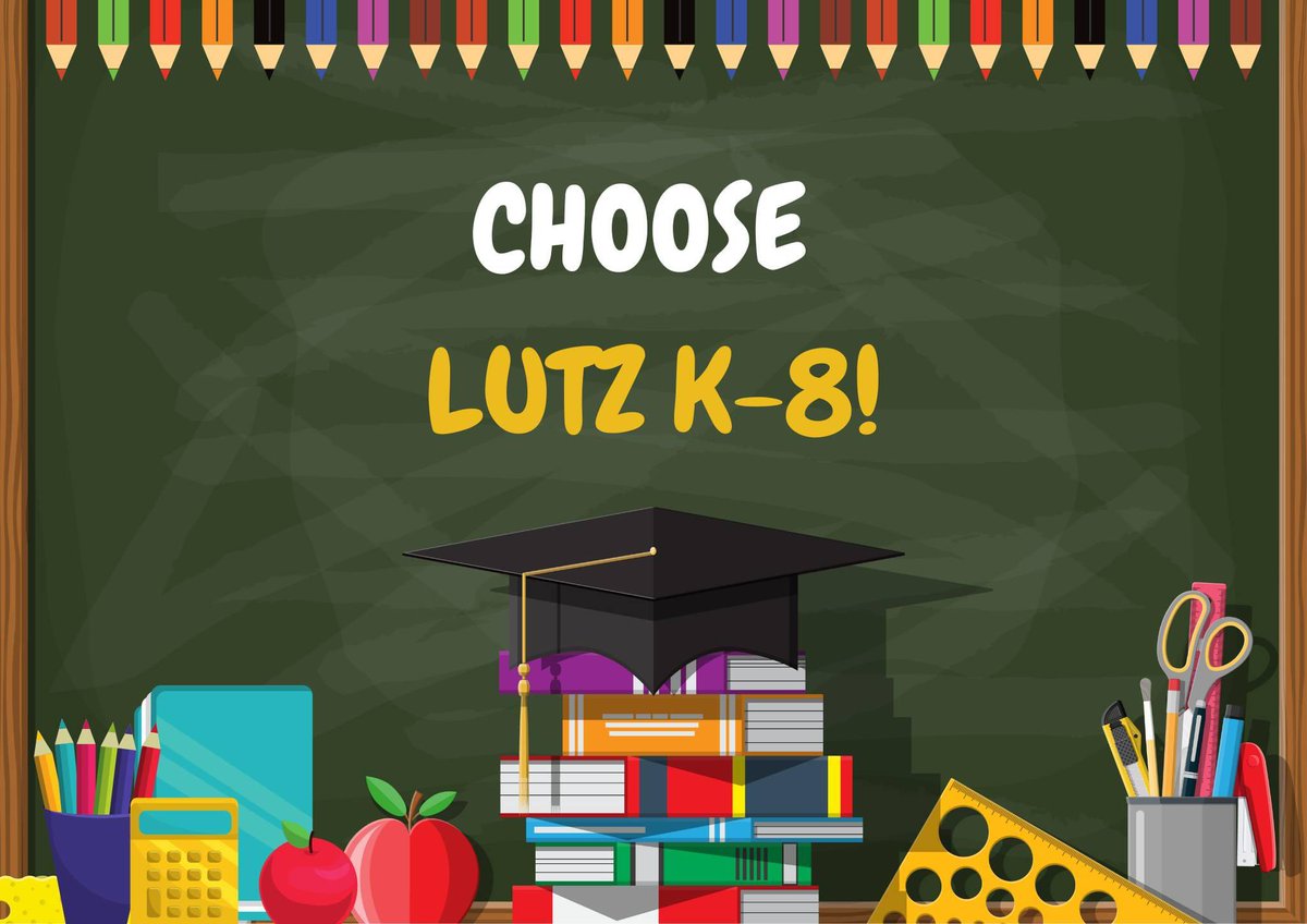 Hello Lutz Families and Friends! 🐾

The final application period for HCPS School Choice opens on Monday, July 15 for the 24-25 Academic Year. 

Spread the word to any families you know to choose Lutz K-8!

Here is a link to the Choice Application ⤵
hillsboroughschools.org/choice