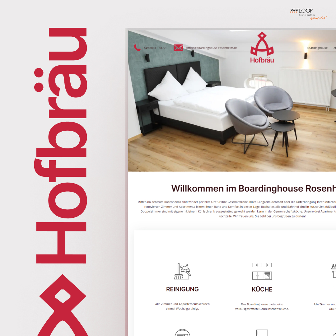 easyLOOP's tweet photo. Right in the centre of Rosenheim, the BOARDINGHOUSE is the ideal place for a business trip, a long-term stay or employee accommodation https://t.co/0pZXDEZI9w