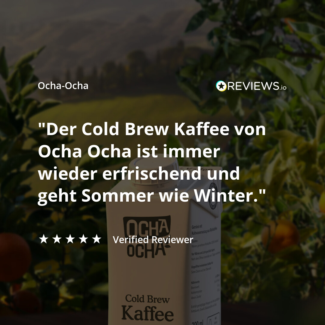 Unser Cold Brew Kaffee☕ ist nicht nur toll als Eiskaffee und kühle Erfrischung im Sommer. Er mundet auch im Winter. #immerzuckerfrei #immerlecker

#coldbrewkaffee #coldbrew #kaltaufguss #ochaochatee #OchaOcha #kaffee #kaffeeliebe #kaffeeliebhaber #zuckerfrei