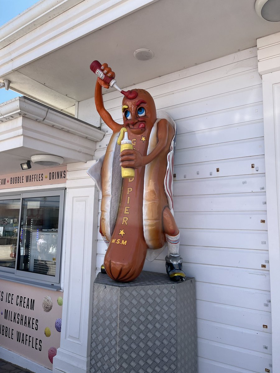 Yearly pilgrimage to this disturbing wee man.