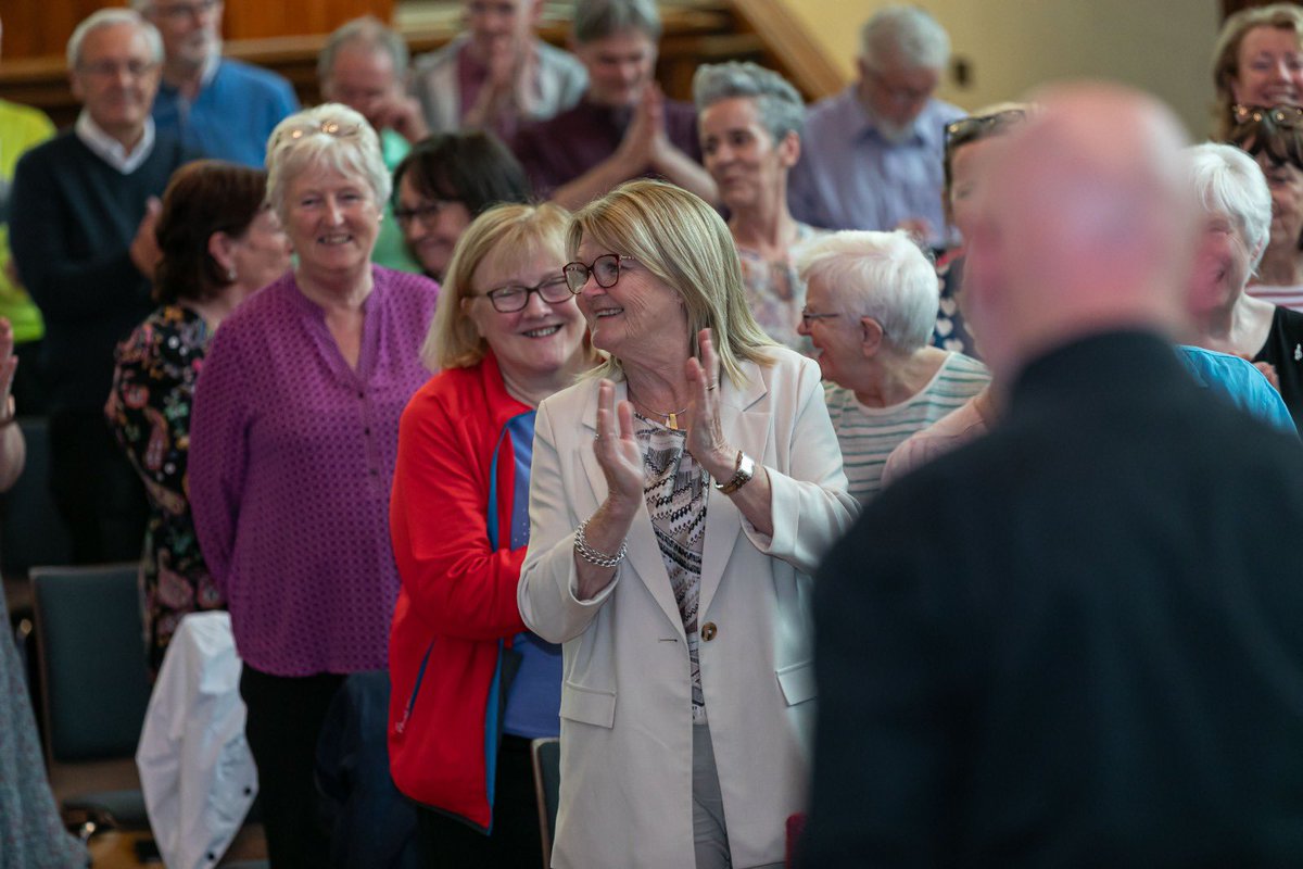 Such a fun afternoon we had during our Come &amp; Sing Workshops in the Guildhall. 
Singers joined us from choirs including Cavehill Community Choir, <a href="/AntComChoir/">AntrimCommunityChoir</a> Ormeau Community Choir, I Sing For Me, QUB Staff Wellbeing Choir, Allegri Ladies Choir &amp; EVF Chorus

📸 <a href="/tmonaghanphotos/">Tony Monaghan Photography</a>