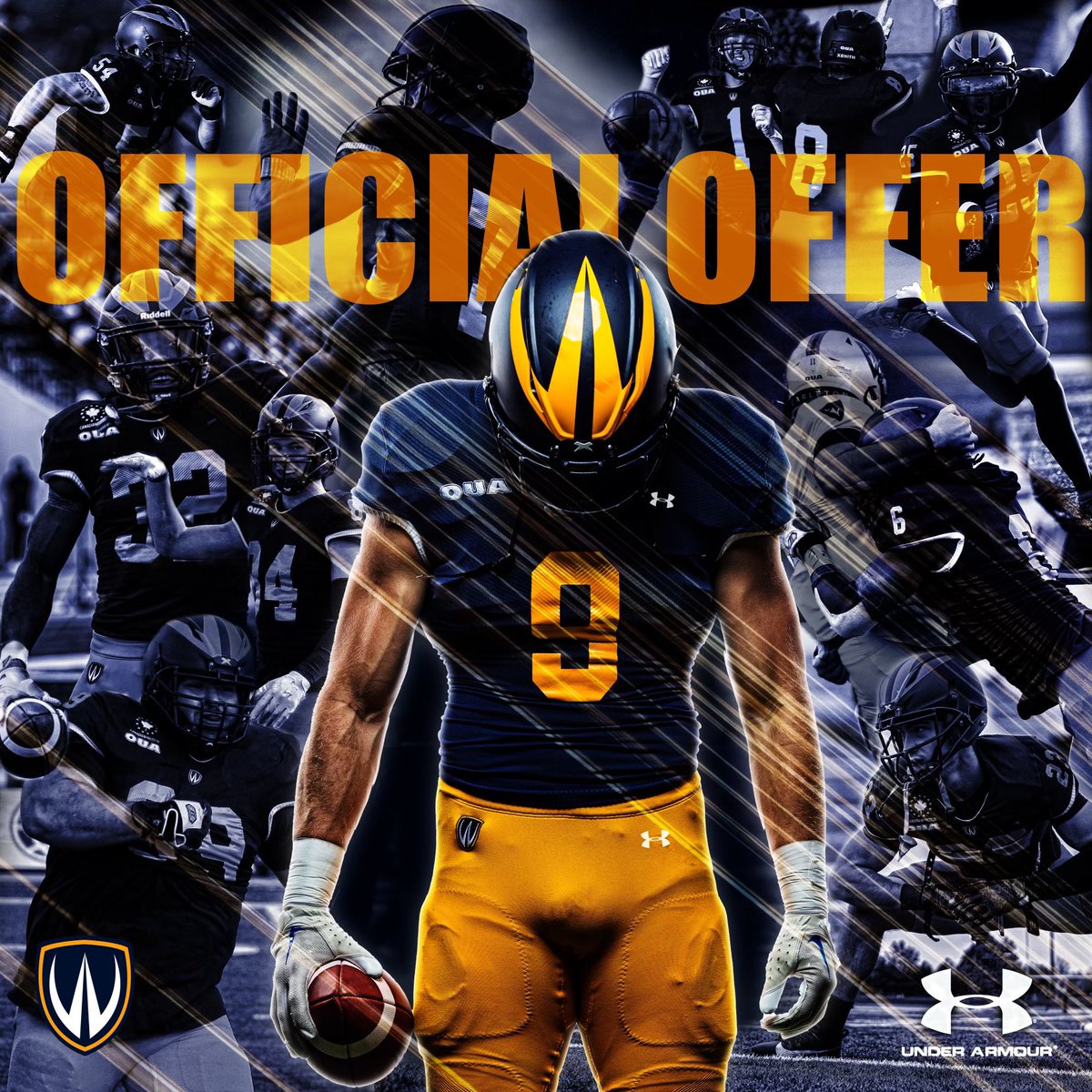 After a great visit with <a href="/CoachCircelli/">Jean-Paul Circelli</a> and the coaching staff I am very blessed to announce I have a recieved a scholarship offer to <a href="/UWLancerFB/">LancerFootball</a> #LancerFamily