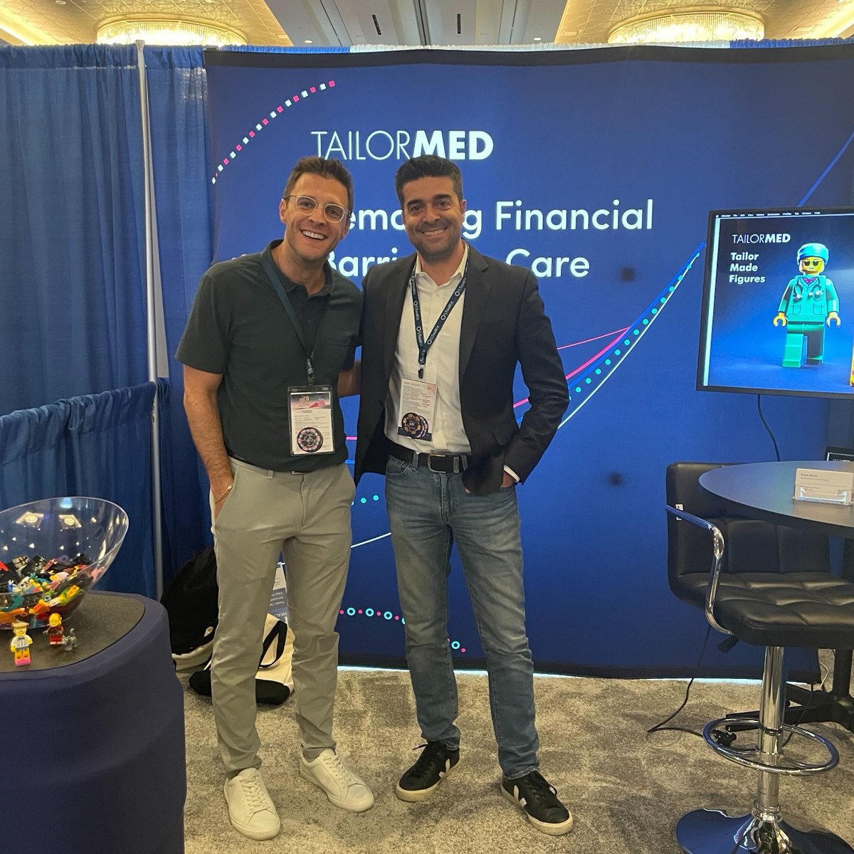 Our team had a blast at #NICA2024 last week! Thanks to everyone who stopped by our booth to chat about expanding #patientaccess to #infusion therapies &amp; to play with our "Tailor Made" Lego figures. 👬 <a href="/infusioncenter/">National Infusion Center Association (NICA)</a>