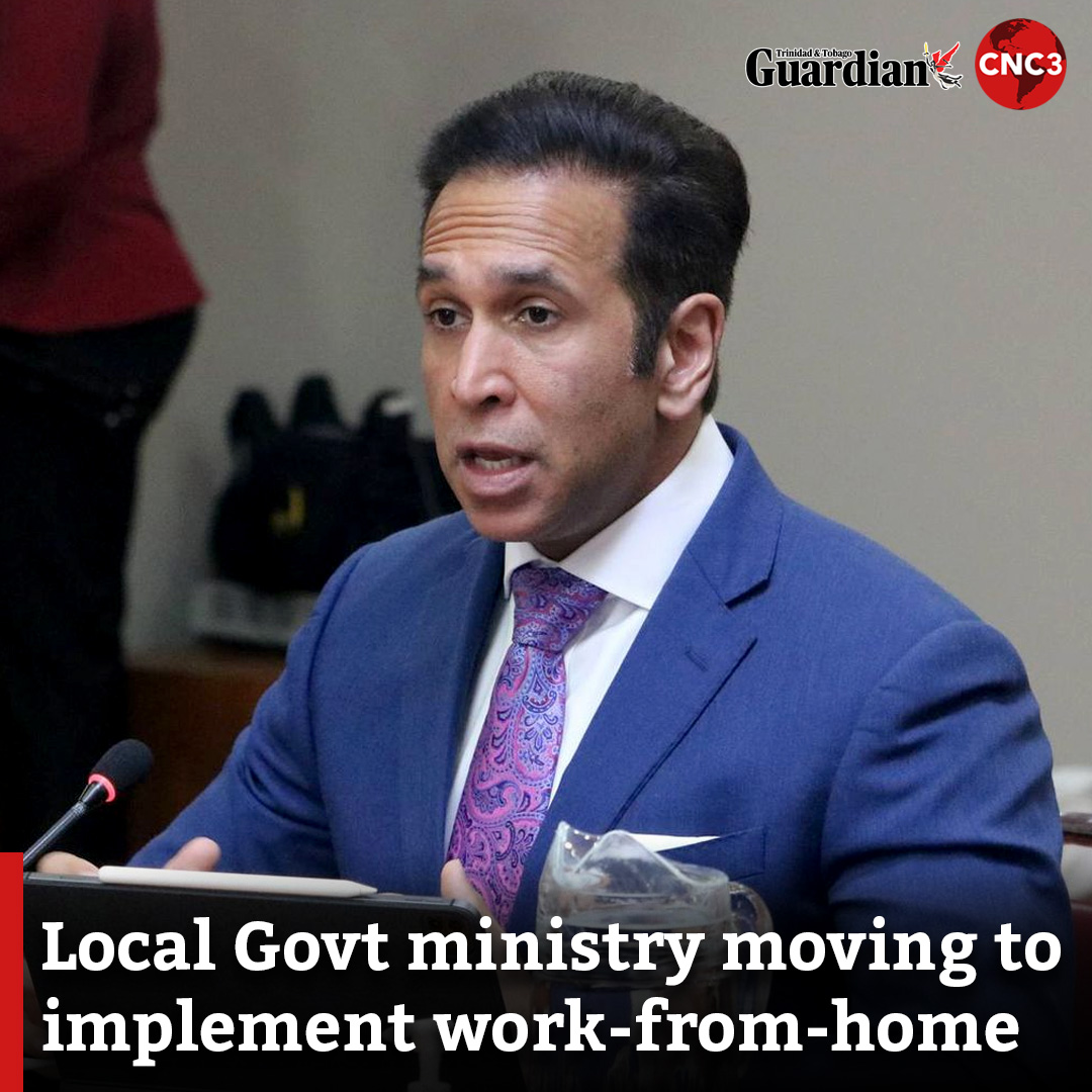 GuardianTT's tweet photo. Minister of Rural Development and Local Government Faris Al-Rawi says there have been significant investments in redesigning processes, some of which will see public sector employees working from home - online.

For more…
https://t.co/QRfDAWHsee https://t.co/esCVTrvMzE