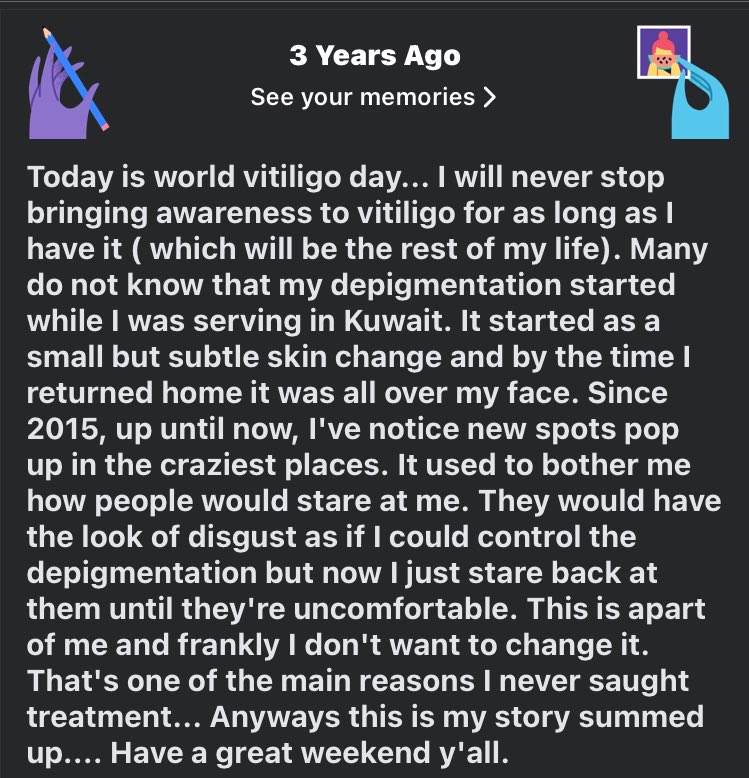 Kween_DeeAyeDee's tweet image. Today is World Vitiligo Day #worldvitiligoday #vitiligo #bringingawareness #awareness_campaign #depigmentation