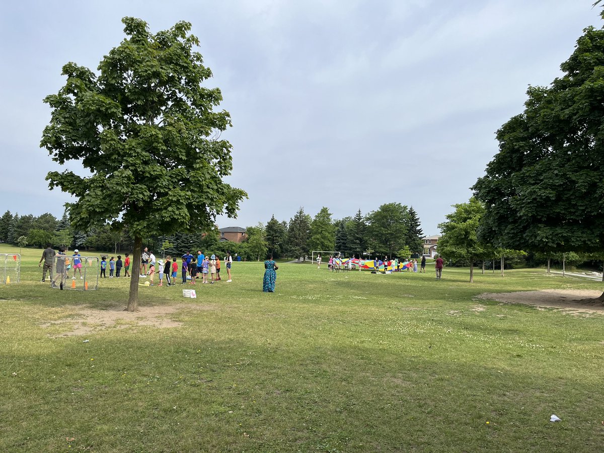 Teacher_Bertin's tweet photo. Another @leger_tcdsb Play Day is off to a great start! Thank you Mrs. Ciano and Ms. Calligaro for organizing another successful event! https://t.co/mCmmsLSst0