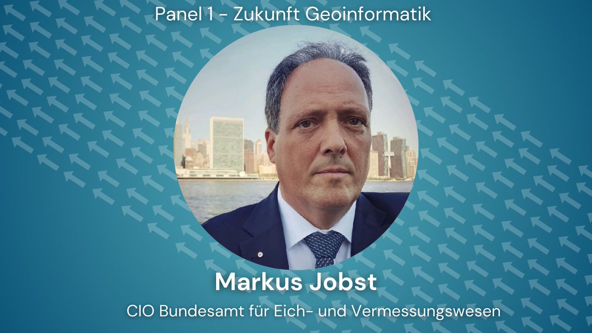 Wir freuen uns sehr, Markus Jobst, CIO beim BEV, als einen unserer herausragenden Vortragenden für das Zukunftsforum Geoinformatik am 03. Juli 2024 vorzustellen!🎤Mehr Informationen und Anmeldung unter: gi-salzburg.org #Zukunftsforum