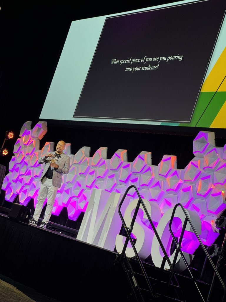 RhineKirkland's tweet image. Sharing because I love seeing folks from S.C. on this stage! Kyle Greene from Jasper County!  #MSC2024