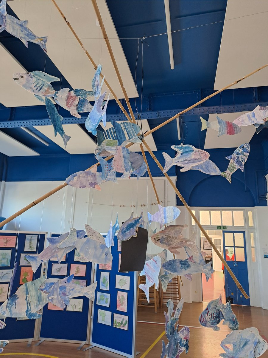 Our art exhibition is set up all week. Please come and visit! Every pupil has something on display. Open to parents at morning drop off and afternoon collection.