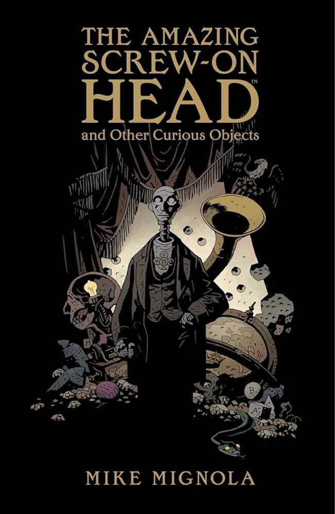 CacklingPumpkns's tweet photo. #CanceledCartoons BRING THEM BACK!

Yes there was at point the idea of a Scud the Disposable Assassin animated series. Also Rat Bastard has a pilot. And the creator of Hellboy had a comic called "The Amazing Screw-On Head" which also got a pilot but went no where https://t.co/hwFOTLYnLh