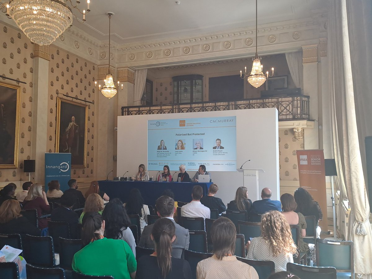 Our brilliant panelists exploring "Polarized but Protected" issues in the workplace. #IFSEAConference2024