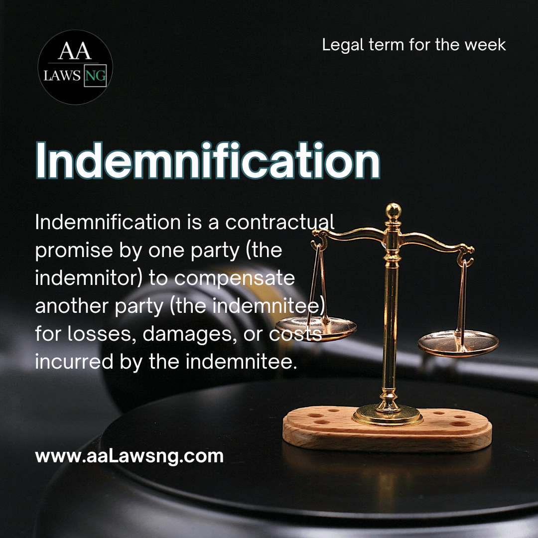 aalawsng's tweet photo. Indemnification Clause
#avielavenantelawpractice #nigerianlaw #law #aalawsng #indemnificationclause #contractlaw #businesslaw #legalterms #riskmanagement #indemnification https://t.co/IgGiPnI7on