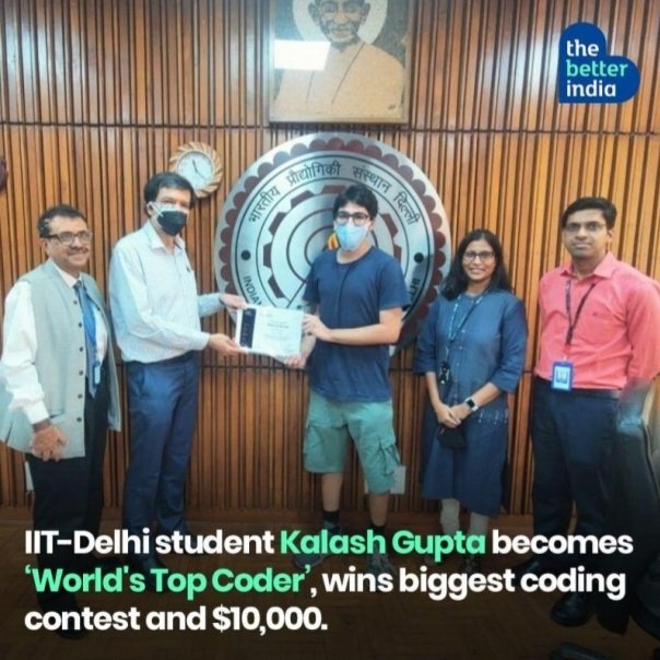 ABHISHE88781514's tweet image. Kalash Gupta, a CSE student at IIT Delhi, clinched the top spot in TCS CodeVita Season 10, with over 1,00,000 participants from 87 countries.
TCS CodeVita, recognized by Guinness World Records, is the world&apos;s largest #programmingcontest.
#KalashGupta 
#IIT_DELHI 
#TCS_CodeVita