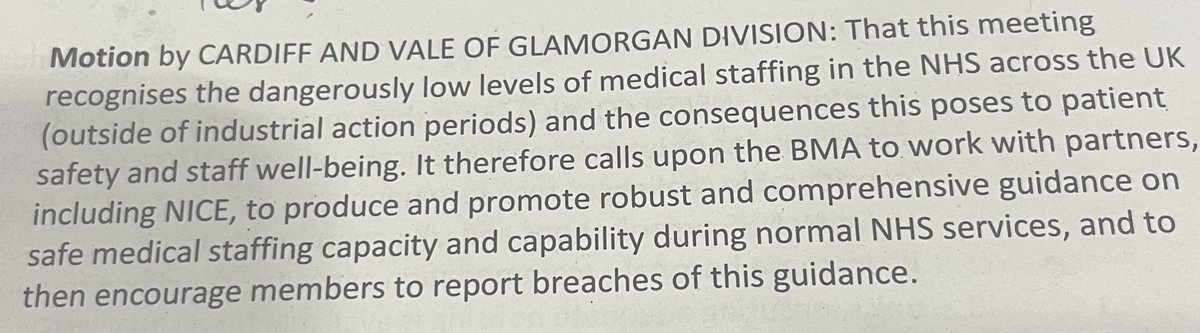 🩺 Catching up on here from #ARM2024 

We passed a vital Public Health motion (15) yesterday. I also proposed motions from my Council (29) and Division (32) which were passed 🎉

Juniors are now residents, ARM transparency will improve, new policy on the crisis in Gaza and more!