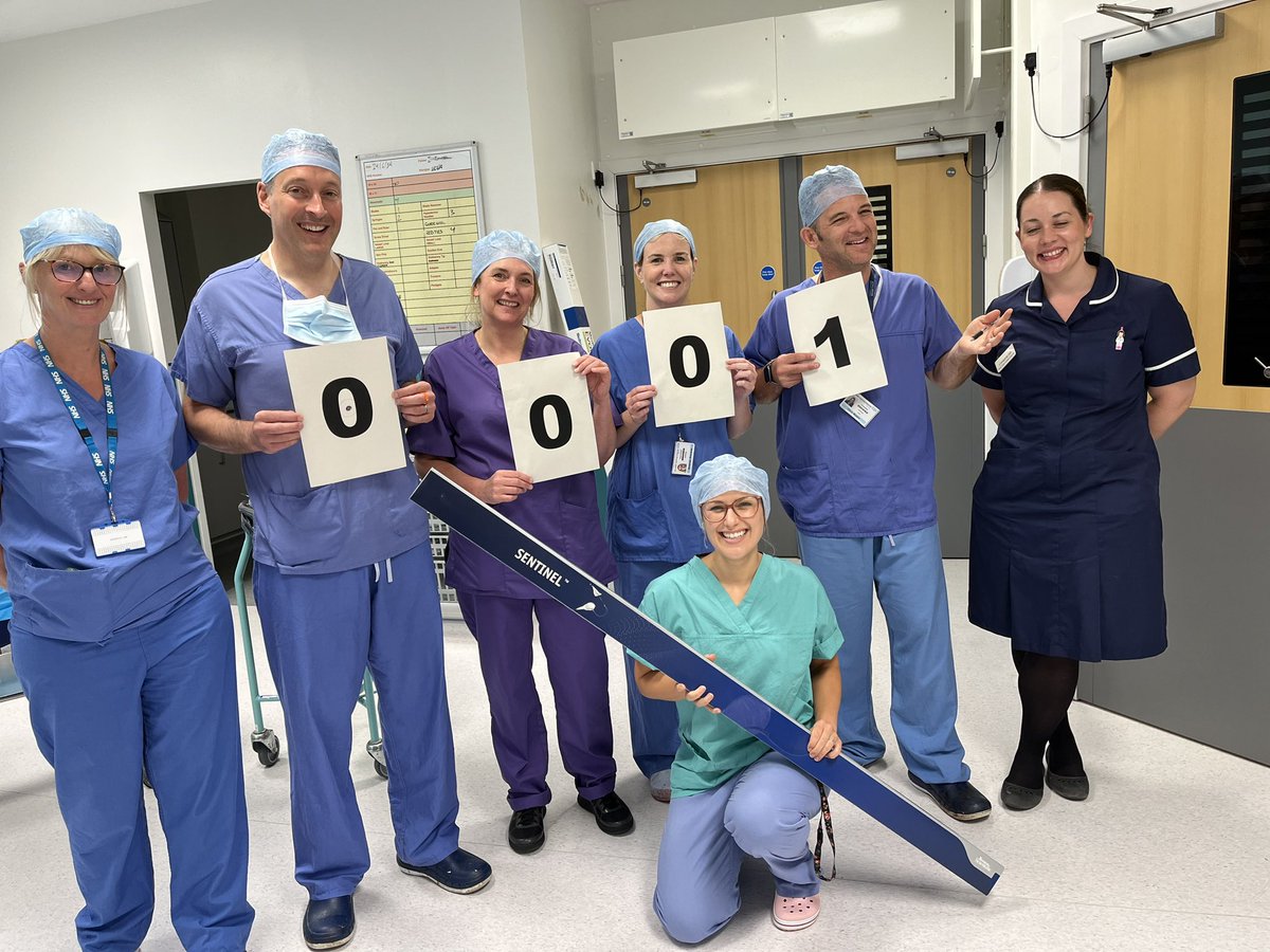 1000th randomisation <a href="/bhfprotect_tavi/">BHF PROTECT-TAVI</a>  in leeds today. For a structural RCT amazing achievement. We did struggle with numbers in non selfie mode though